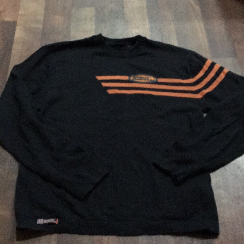 Harley Davidson black vintage looking sweater